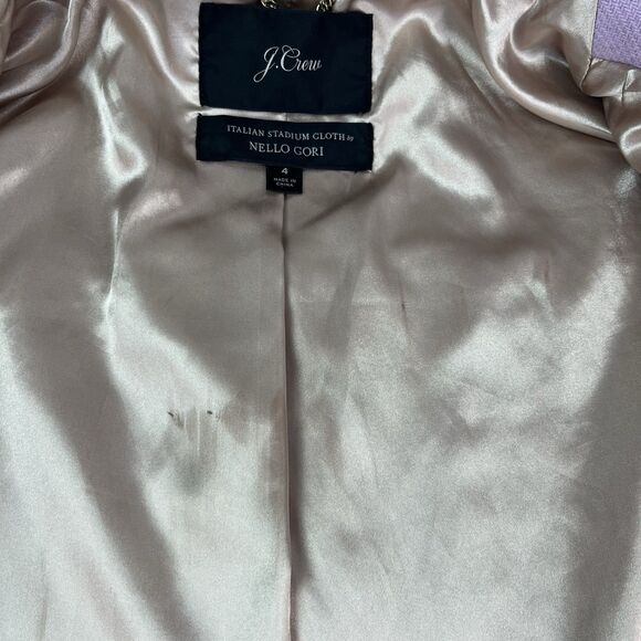 J Crew Chateau Parka size 4 Purple - Picture 5 of 15